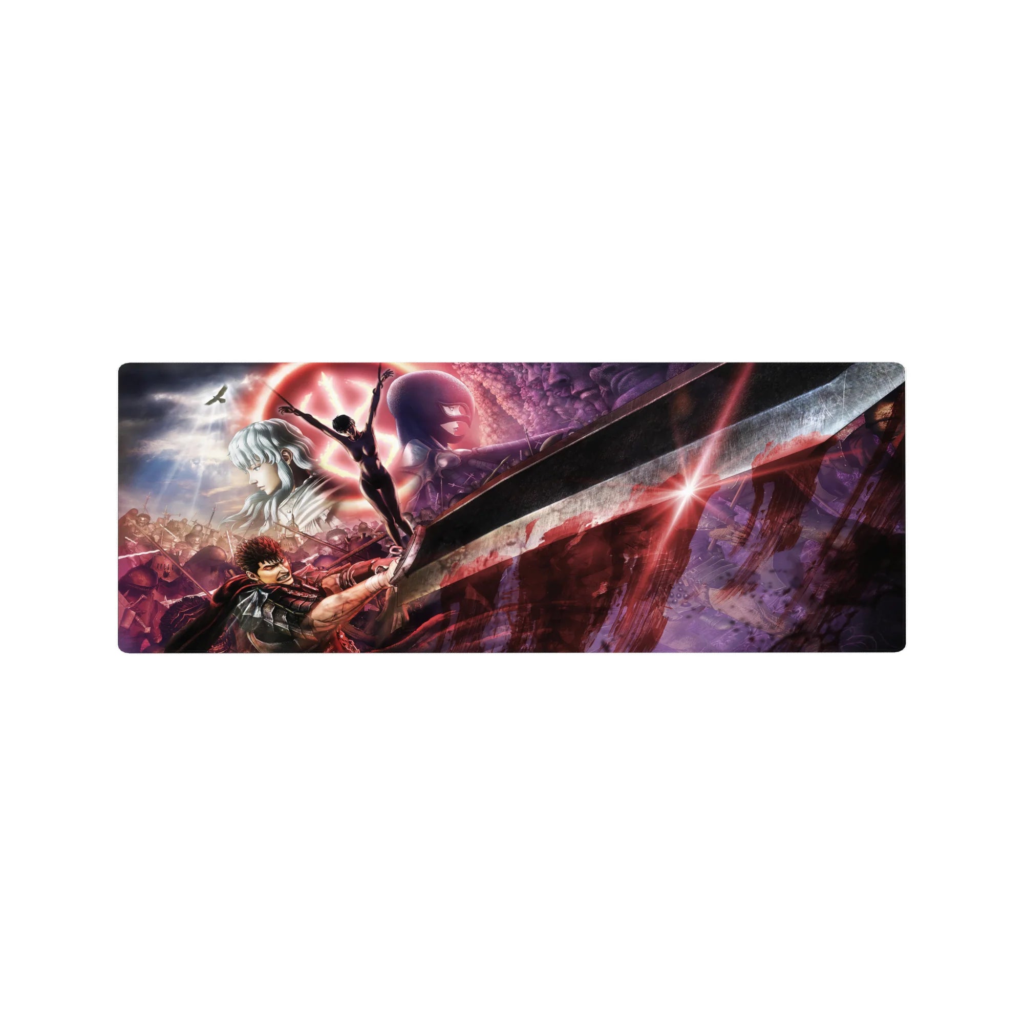 Berserk Deskmat | Mousepad | Deskpad - Eclipse Sacrifice - AniChan