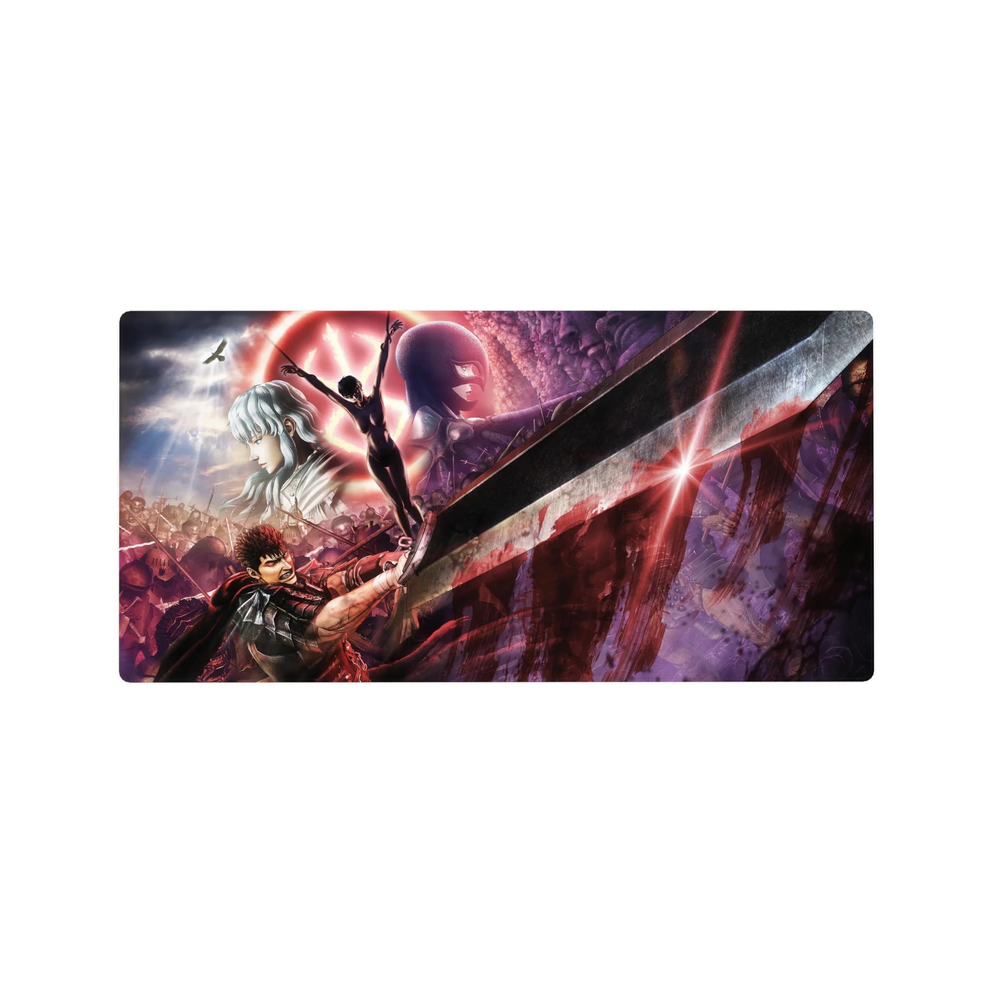 Berserk Deskmat | Mousepad | Deskpad - Eclipse Sacrifice - AniChan