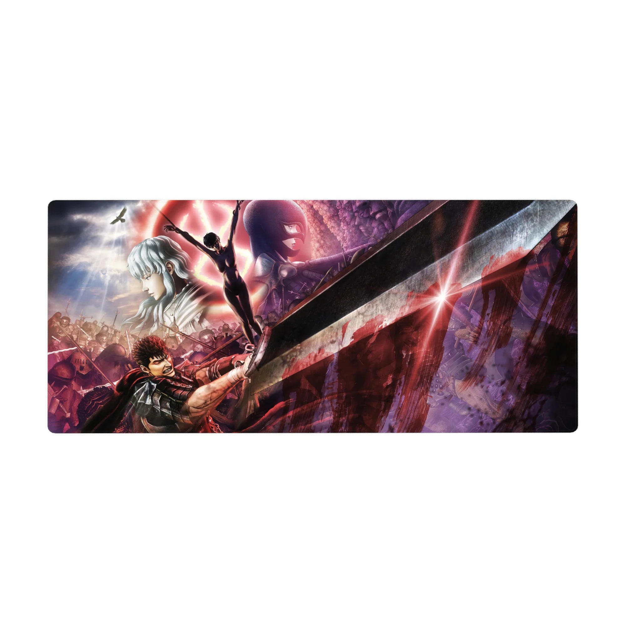 Berserk Deskmat | Mousepad | Deskpad - Eclipse Sacrifice - AniChan