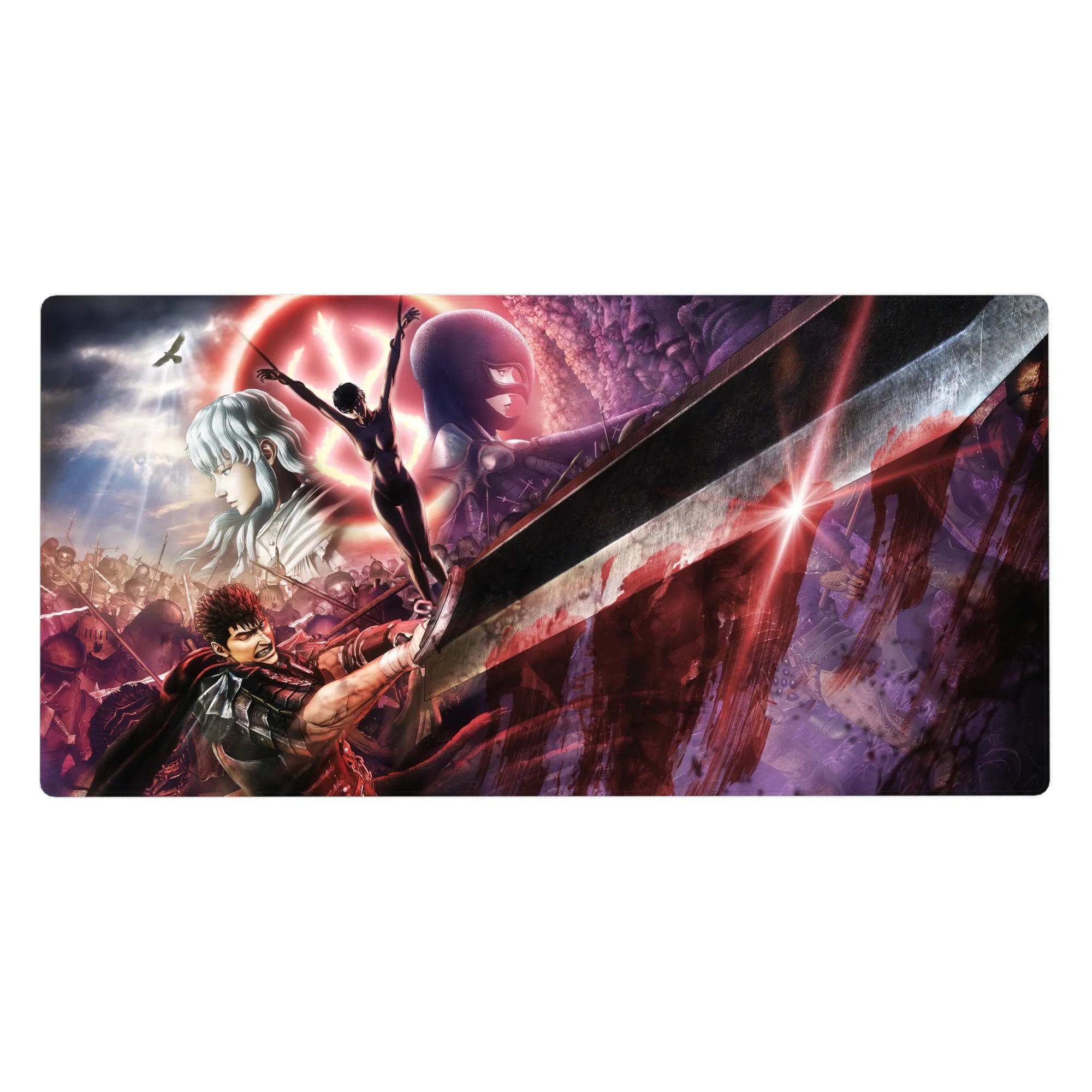 Berserk Deskmat | Mousepad | Deskpad - Eclipse Sacrifice - AniChan