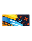 Abstract Deskmat | Mousepad | Deskpad - Color Splash Energy - AniChan