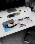 32x12 inches Hinata Hyuga Naruto mouse pad showing her lounging across the desk, gentle crush energy.