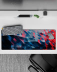 Geometry Abstract Deskmat | Mousepad | Deskpad - Waves of Geometry - AniChan