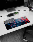 Geometry Abstract Deskmat | Mousepad | Deskpad - Waves of Geometry - AniChan