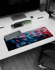 Geometry Abstract Deskmat | Mousepad | Deskpad - Waves of Geometry - AniChan