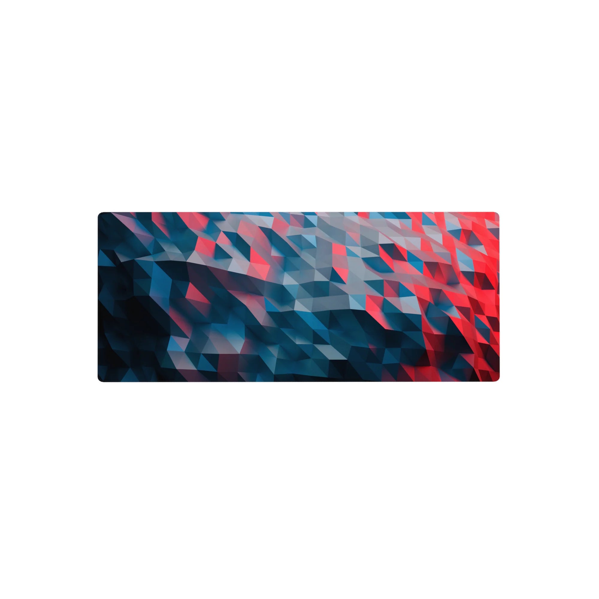 Geometry Abstract Deskmat | Mousepad | Deskpad - Waves of Geometry - AniChan