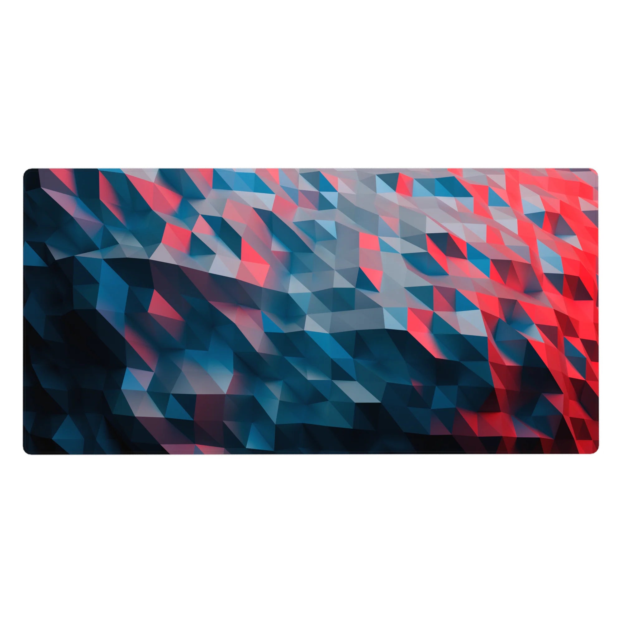 Geometry Abstract Deskmat | Mousepad | Deskpad - Waves of Geometry - AniChan