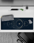 Abstract Deskmat | Mousepad | Deskpad - Celestial Orbit - AniChan