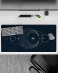 Abstract Deskmat | Mousepad | Deskpad - Celestial Orbit - AniChan