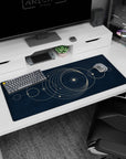 Abstract Deskmat | Mousepad | Deskpad - Celestial Orbit - AniChan