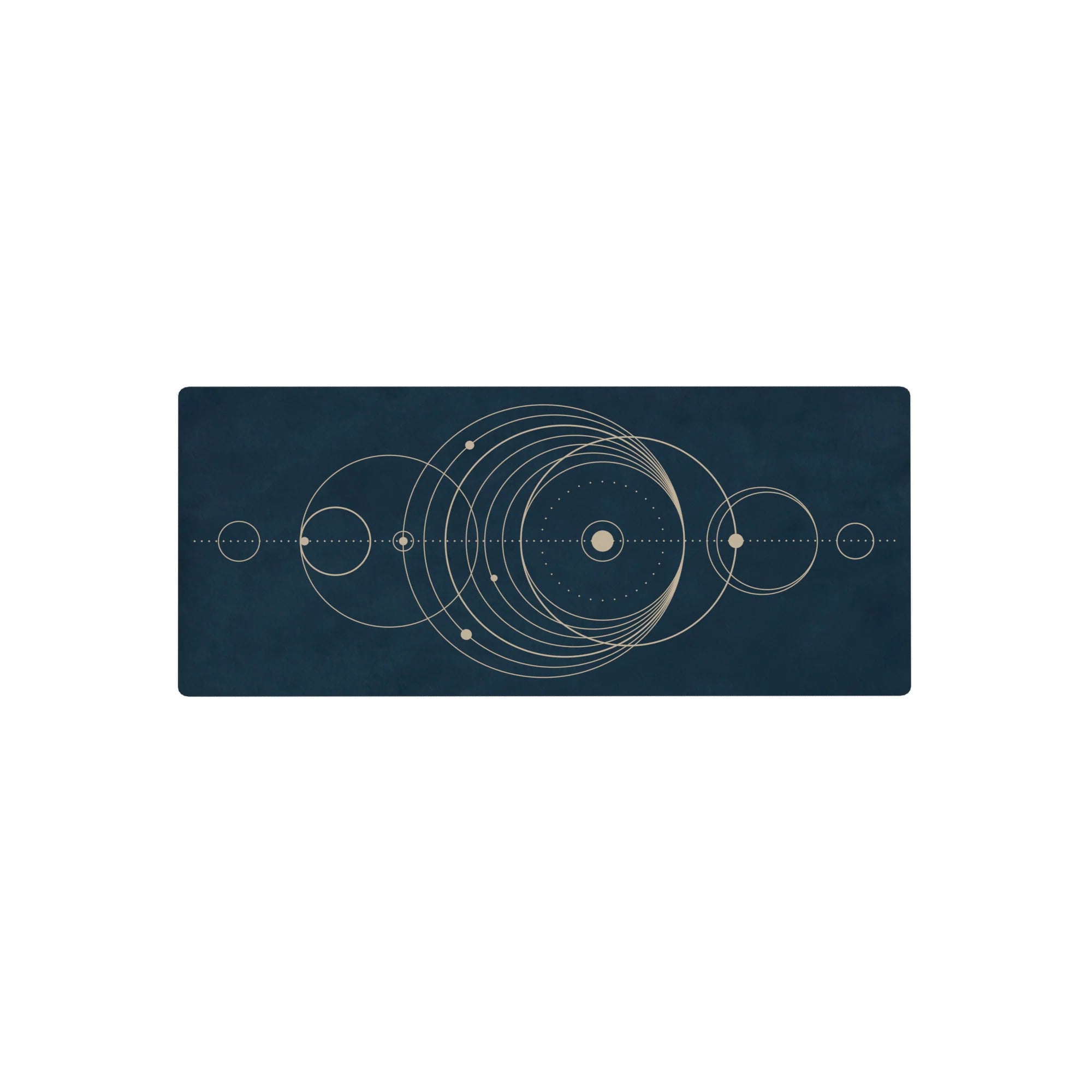 Abstract Deskmat | Mousepad | Deskpad - Celestial Orbit - AniChan