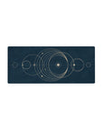 Abstract Deskmat | Mousepad | Deskpad - Celestial Orbit - AniChan