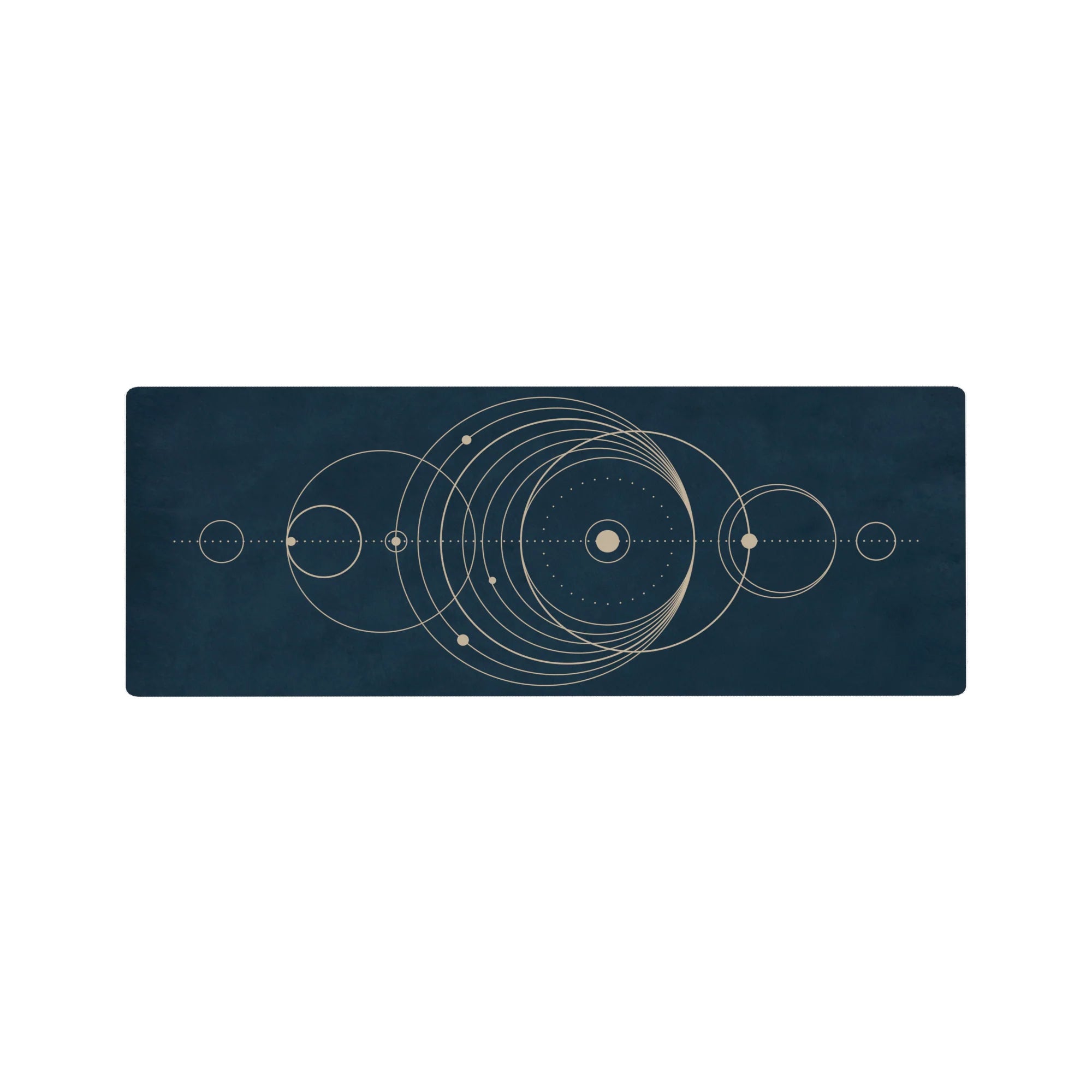 Abstract Deskmat | Mousepad | Deskpad - Celestial Orbit - AniChan