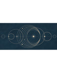 Abstract Deskmat | Mousepad | Deskpad - Celestial Orbit - AniChan