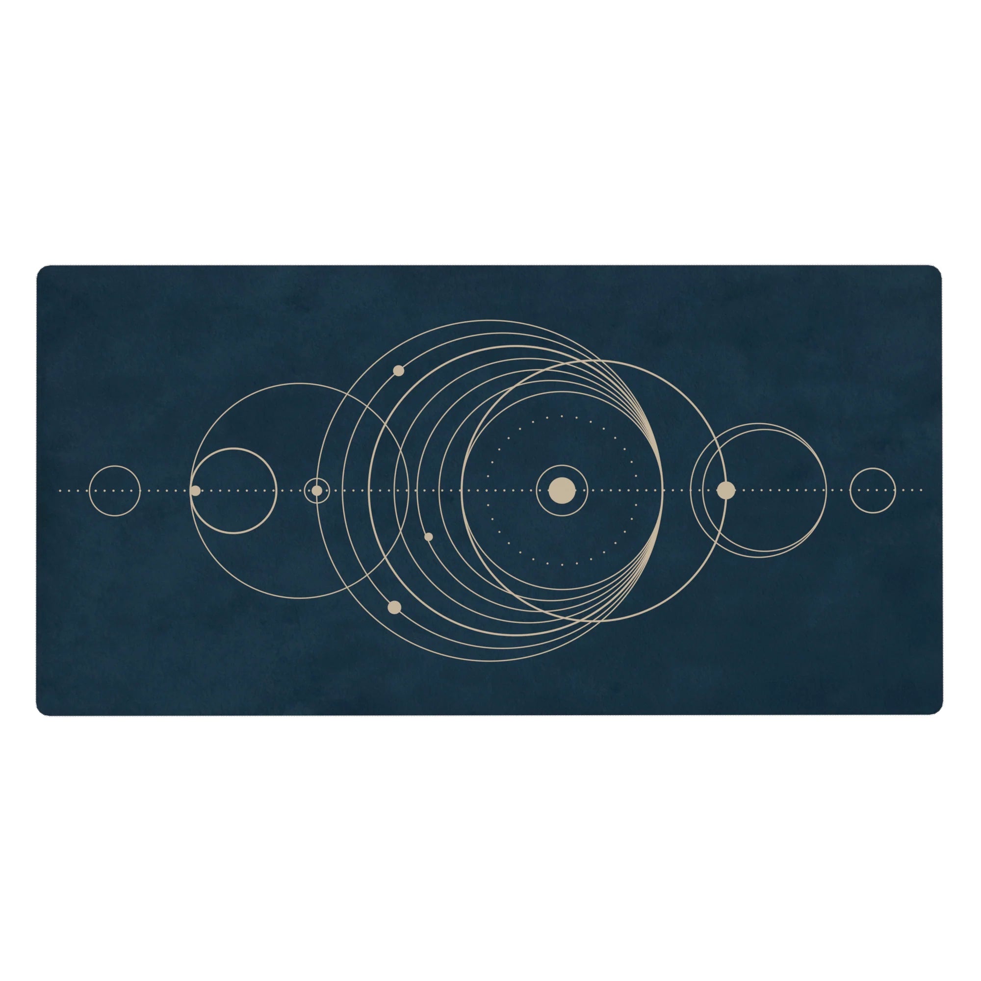 Abstract Deskmat | Mousepad | Deskpad - Celestial Orbit - AniChan