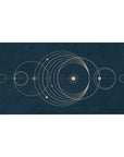 Abstract Deskmat | Mousepad | Deskpad - Celestial Orbit - AniChan