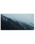 Nature Landscapes Deskmat | Mousepad | Deskpad - Misty Wilderness