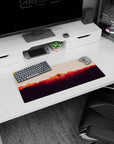 Vector Landscapes Deskmat | Mousepad | Deskpad - Sunset Watchtower