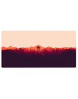 Vector Landscapes Deskmat | Mousepad | Deskpad - Sunset Watchtower