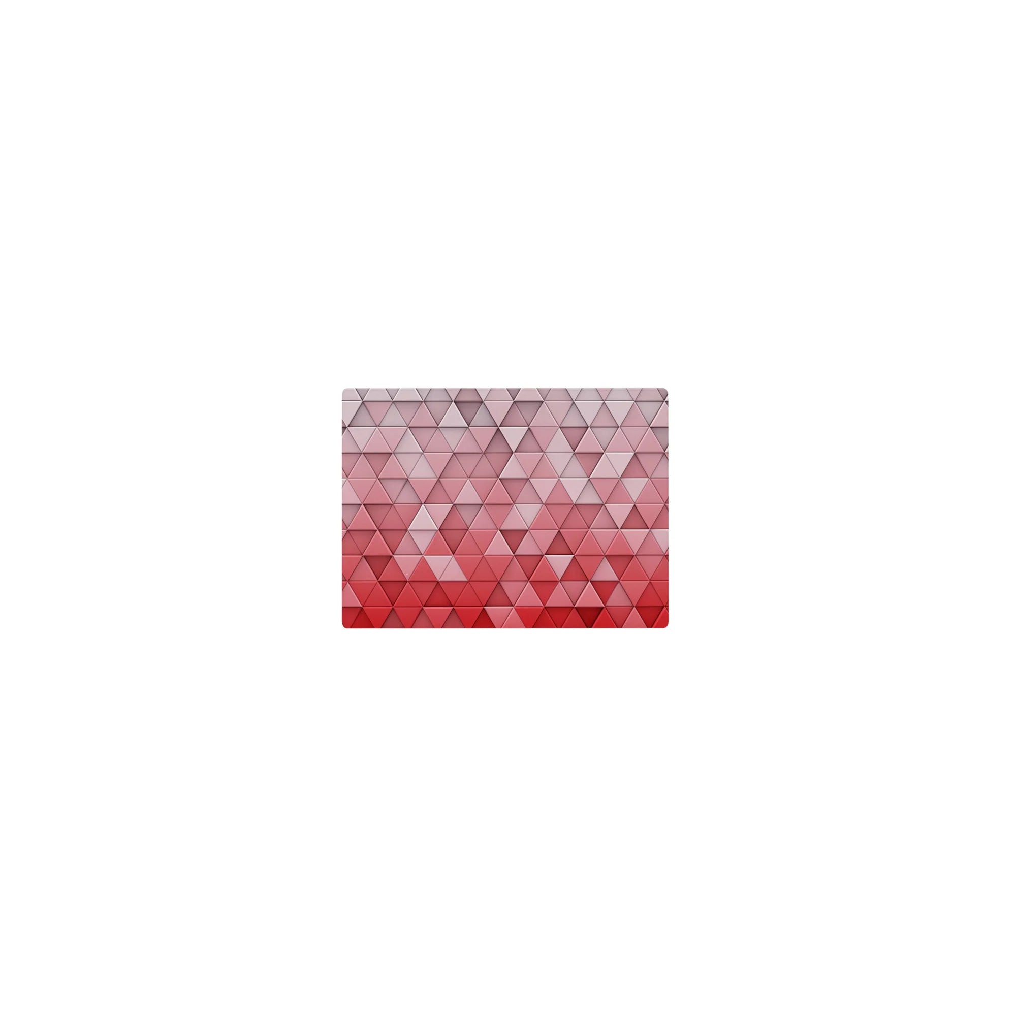 Geometry Abstract Deskmat | Mousepad | Deskpad - Crimson Gradient Geometry - AniChan