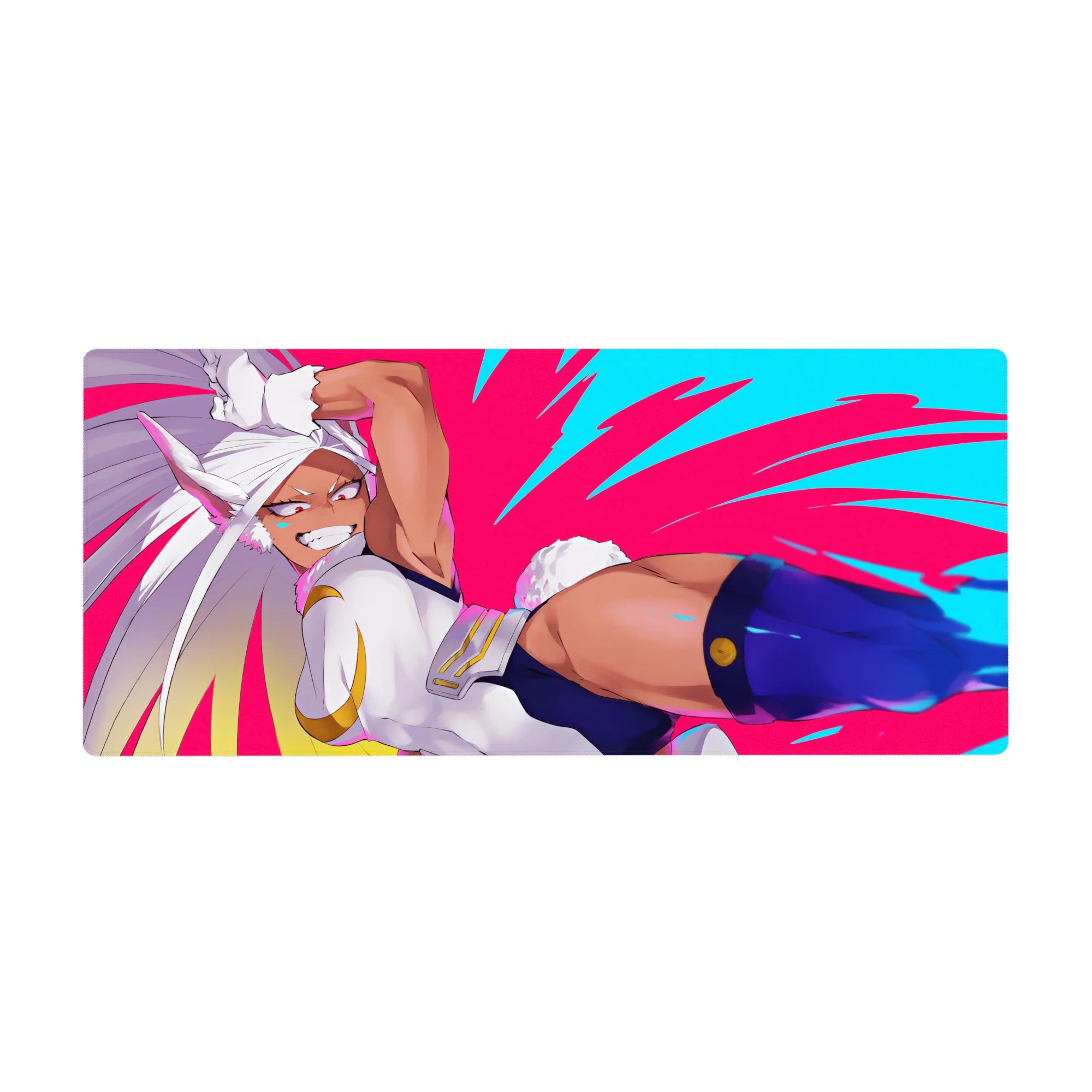 My Hero Academia Deskmat | Mousepad | Deskpad - Power Kick Hero - AniChan