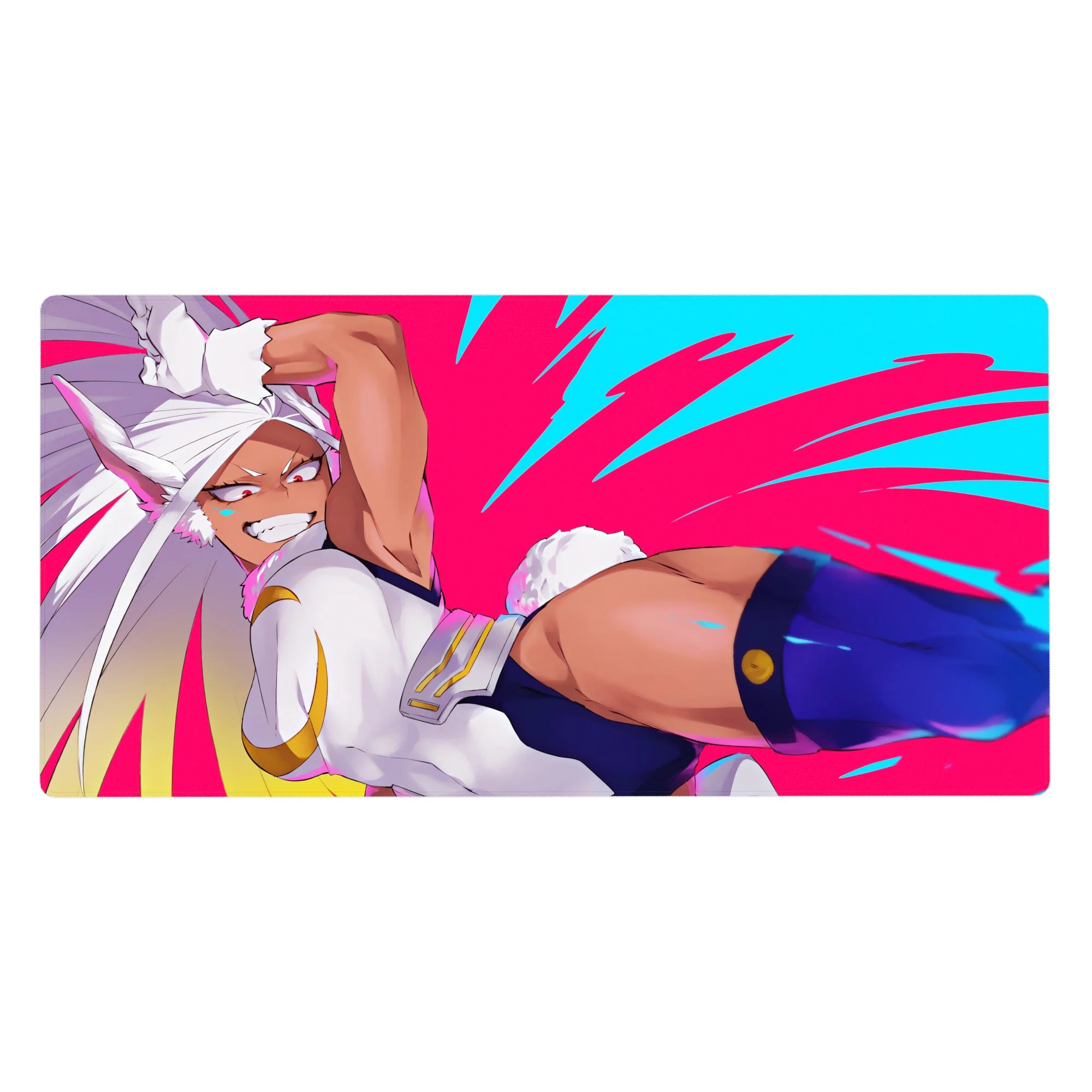 My Hero Academia Deskmat | Mousepad | Deskpad - Power Kick Hero - AniChan