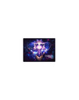 Classic anime girl mouse pad 14x10 inches with cosmic sci-fi artwork, neon sparks, and smooth tracking.