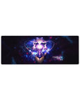 Galaxy sci-fi anime girl mouse pad desk mat, smooth tracking, 32x12 inches.