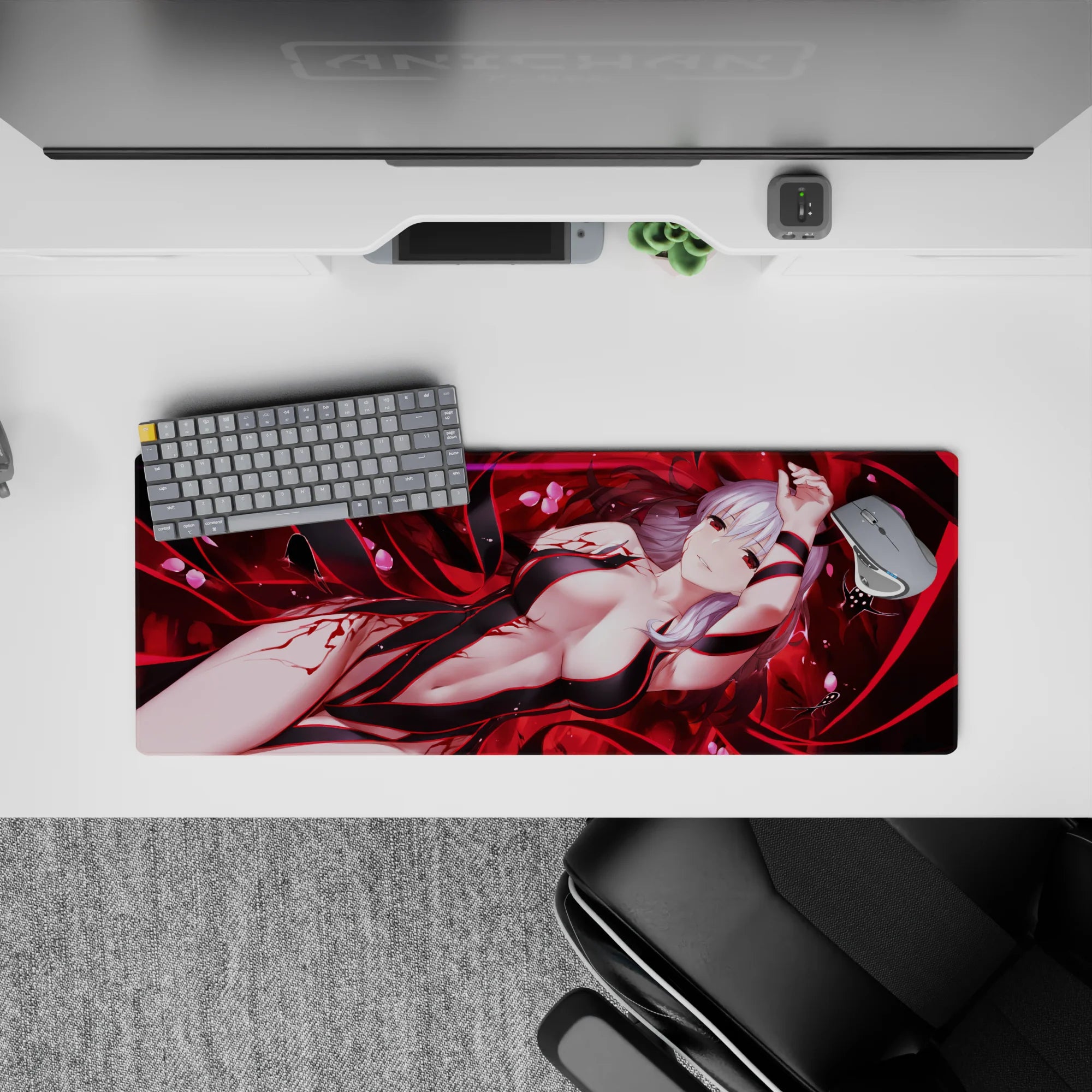 Fate Grand Order Deskmat | Mousepad | Deskpad - Sakura’s Crimson Enchantment - AniChan