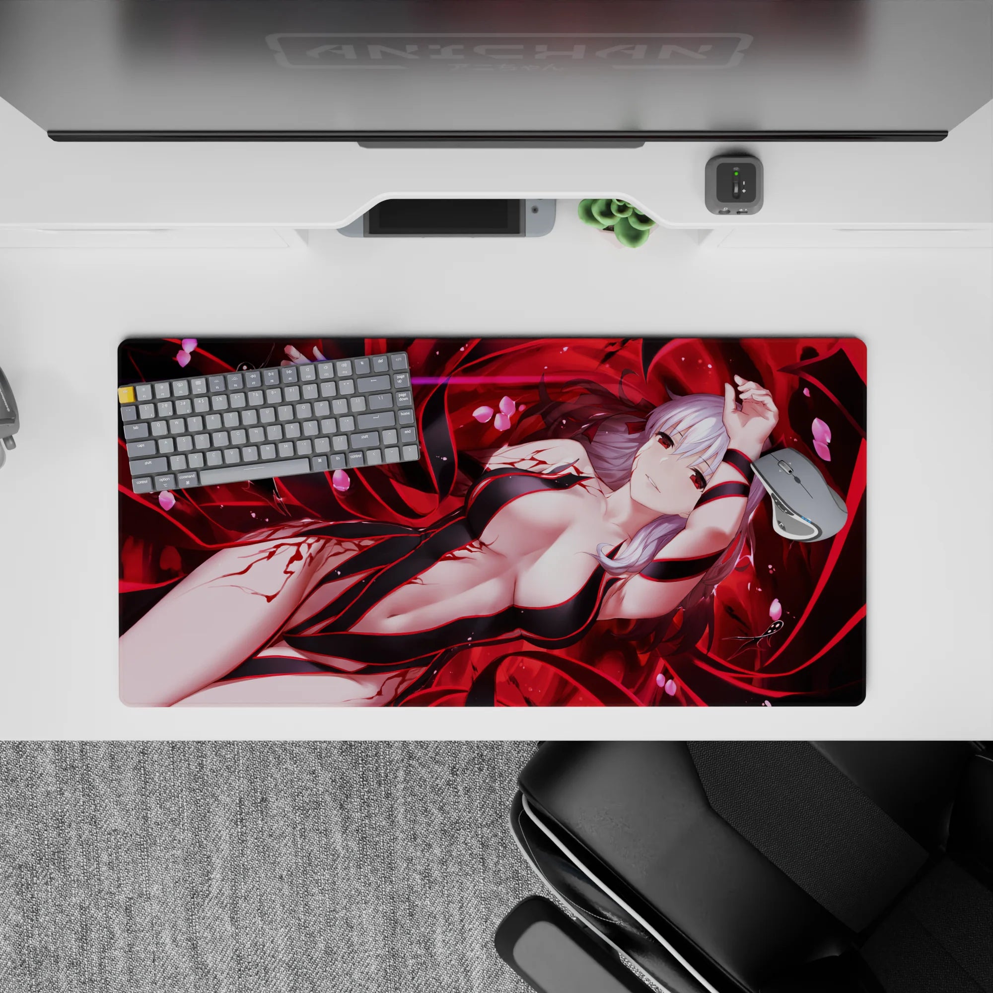 Fate Grand Order Deskmat | Mousepad | Deskpad - Sakura’s Crimson Enchantment - AniChan