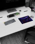 Liquid Abstract Deskmat | Mousepad | Deskpad - Neon Pulse