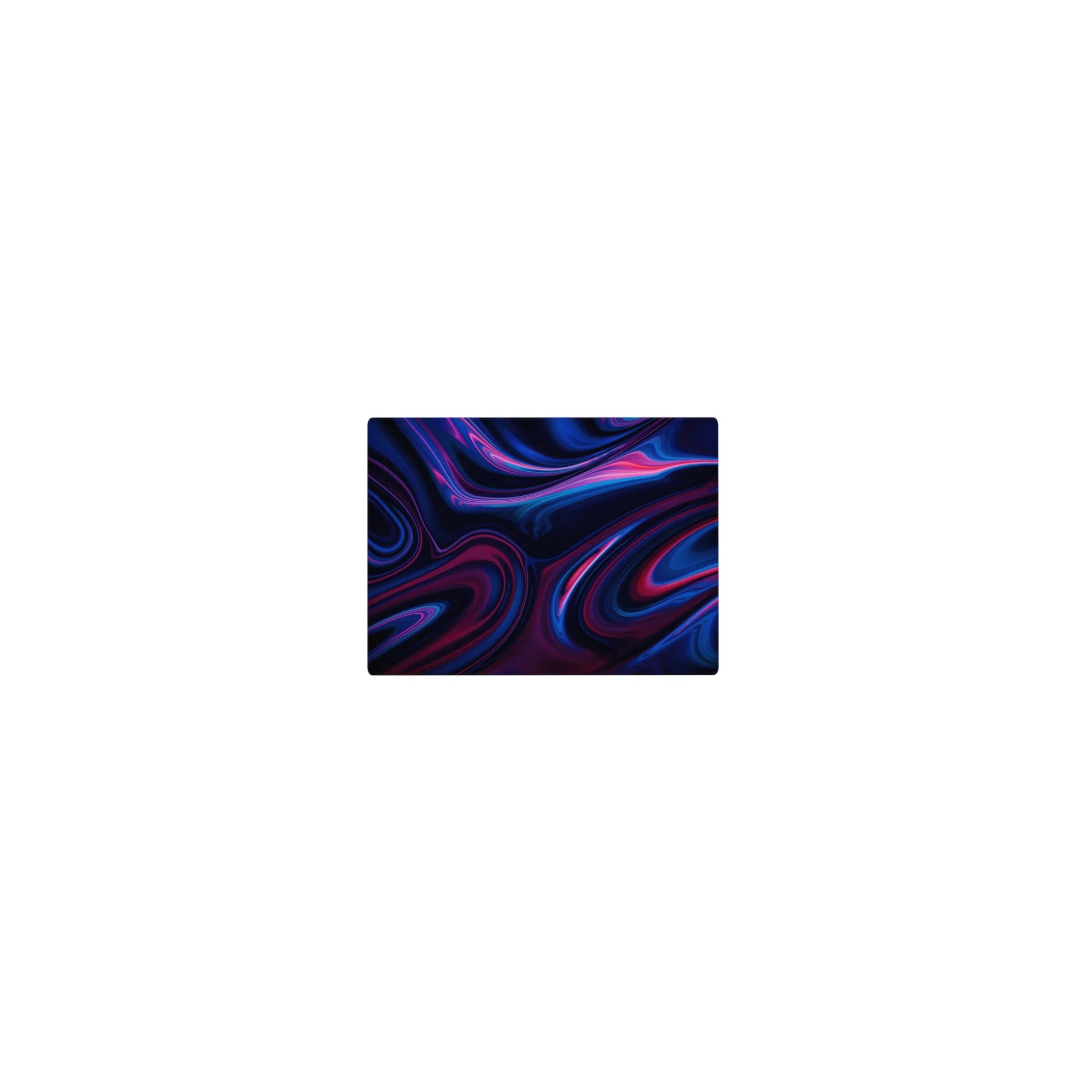 Liquid Abstract Deskmat | Mousepad | Deskpad - Neon Pulse