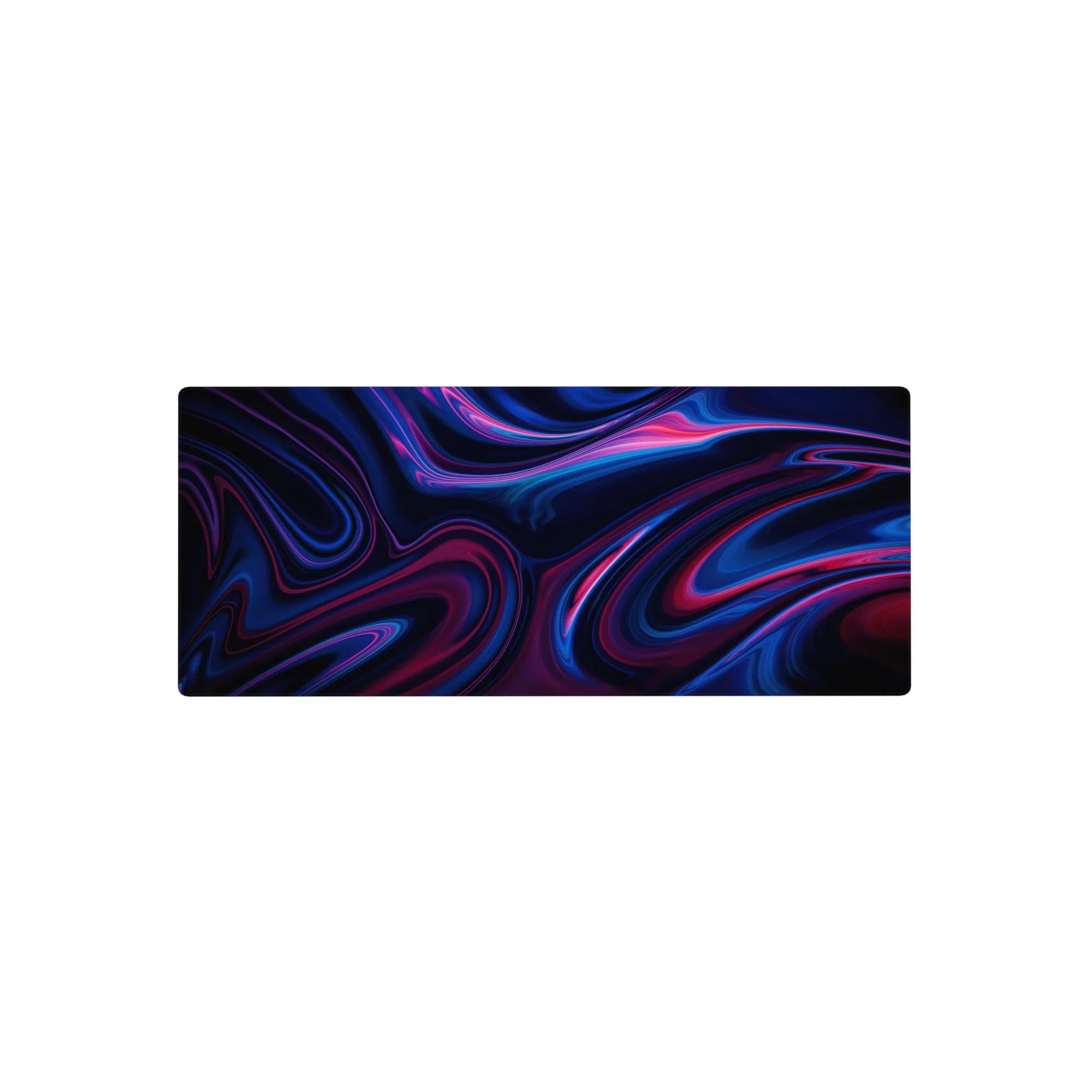 Liquid Abstract Deskmat | Mousepad | Deskpad - Neon Pulse