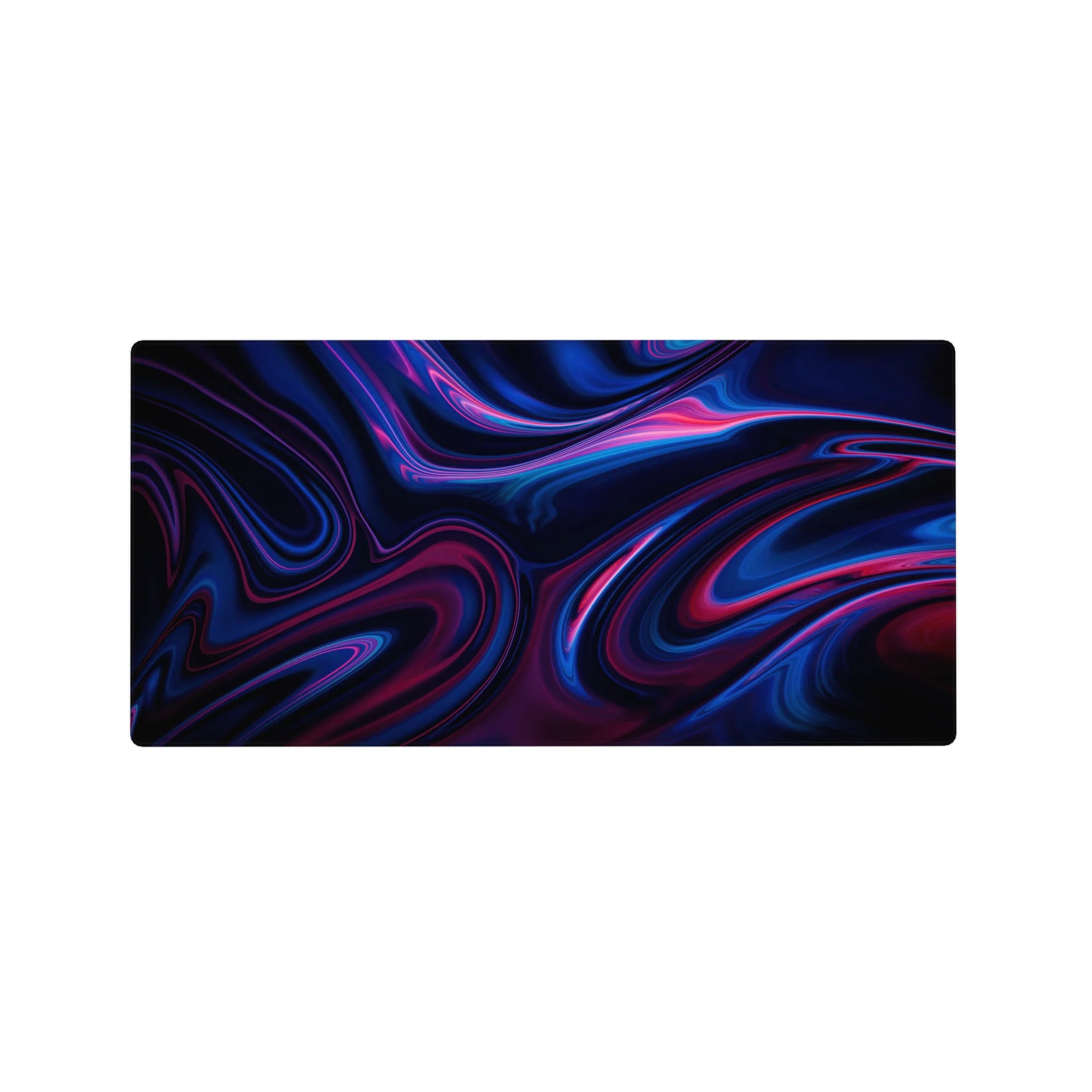 Liquid Abstract Deskmat | Mousepad | Deskpad - Neon Pulse