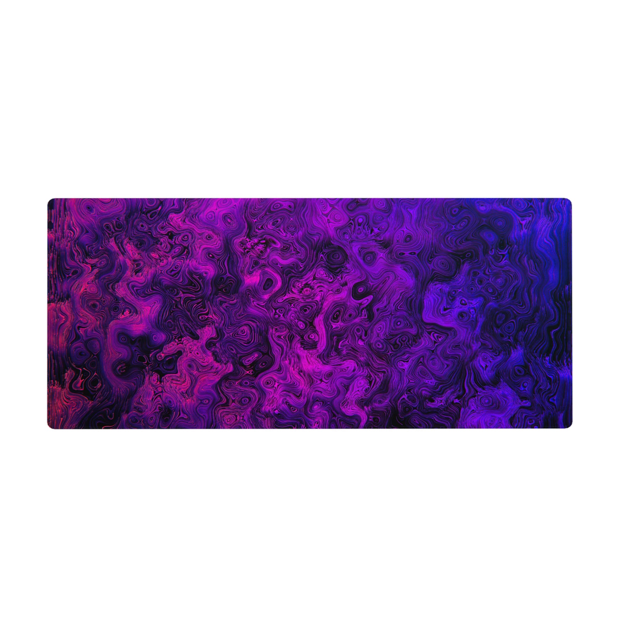 Topographic (Topo) Deskmat | Mousepad | Deskpad - Electric Contours - AniChan