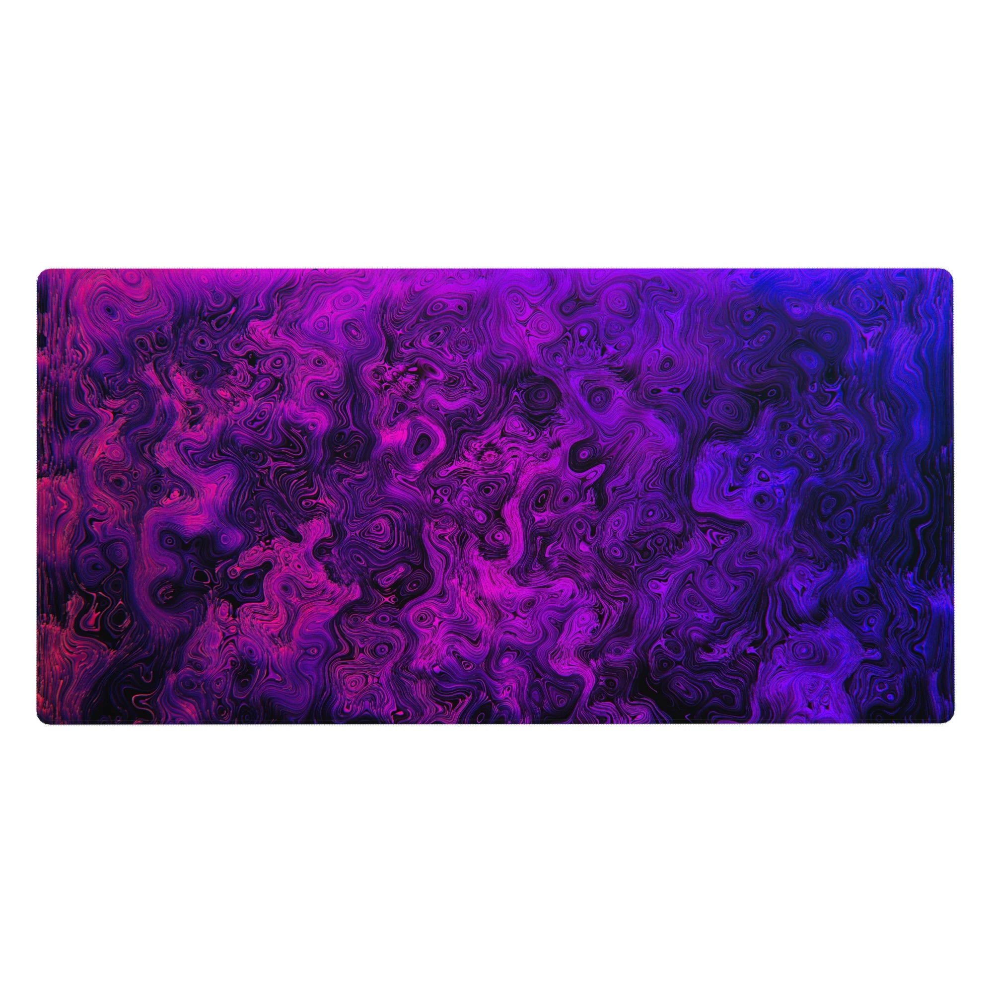 Topographic (Topo) Deskmat | Mousepad | Deskpad - Electric Contours - AniChan