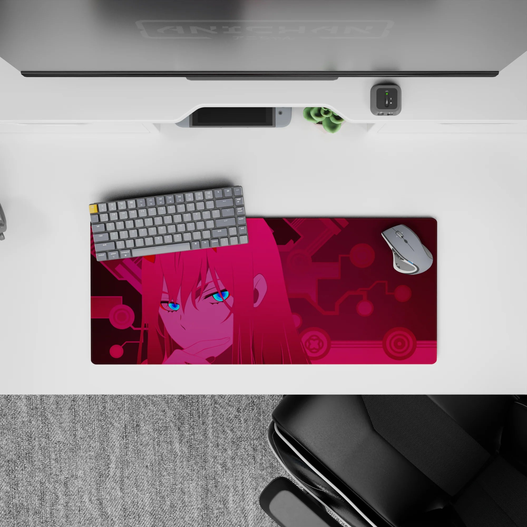 Darling In The Franxx - Anime Mouse Pad and Desk Pad - Cyber Demon Essence