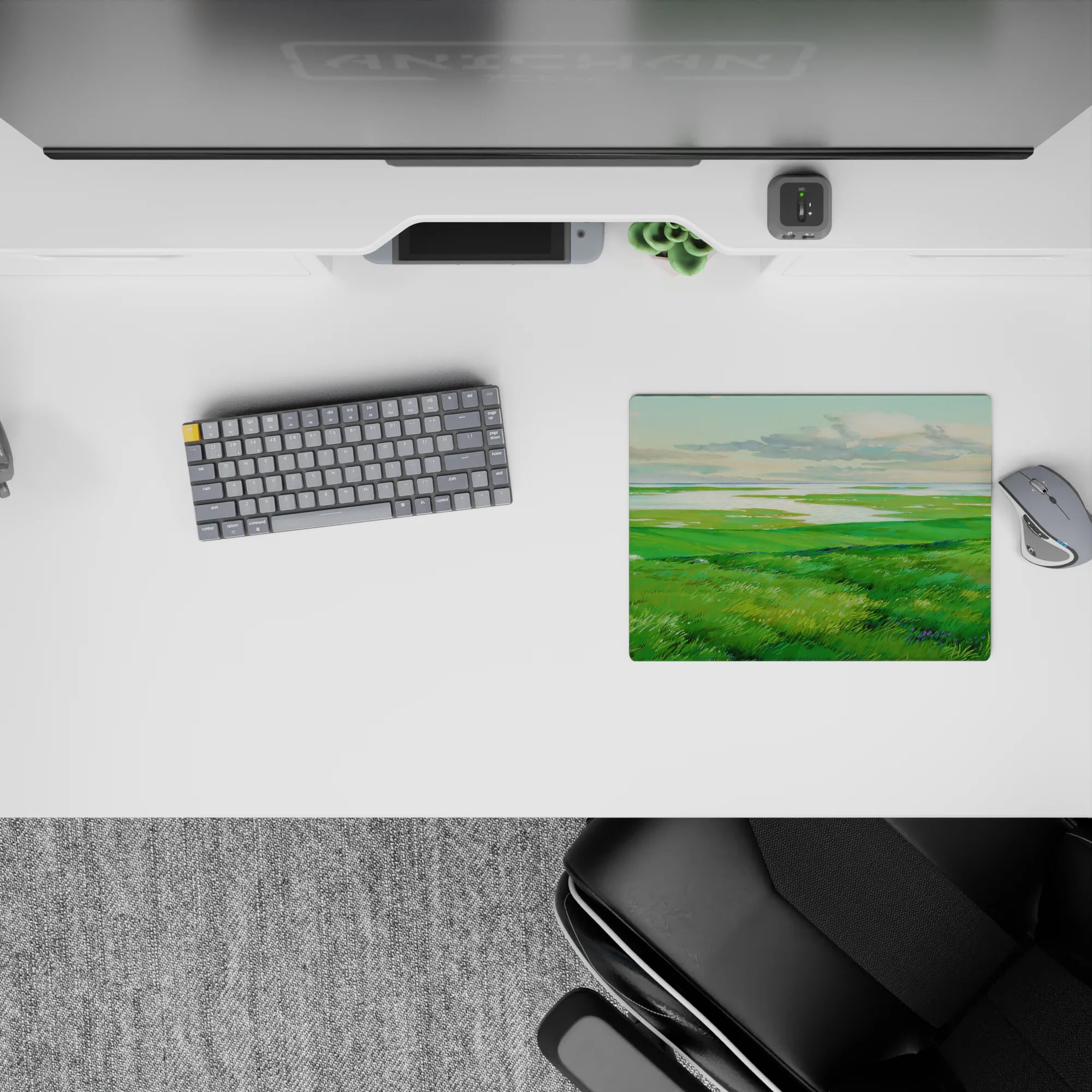 Fantasy Landscapes Deskmat | Mousepad | Deskpad - Tranquil Meadows