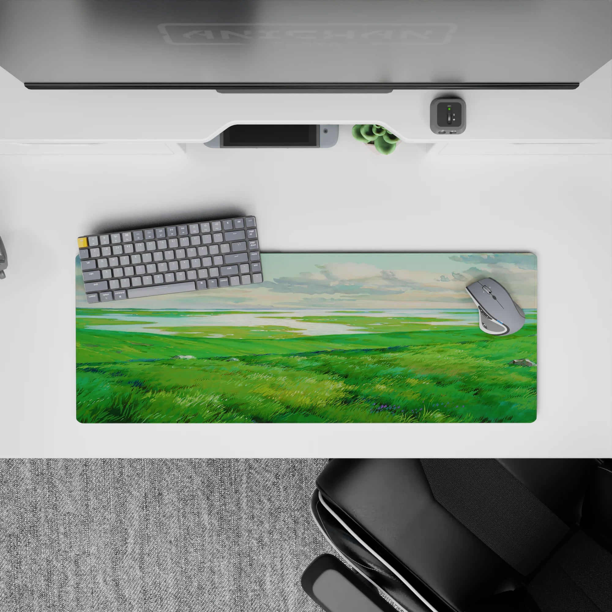 Fantasy Landscapes Deskmat | Mousepad | Deskpad - Tranquil Meadows