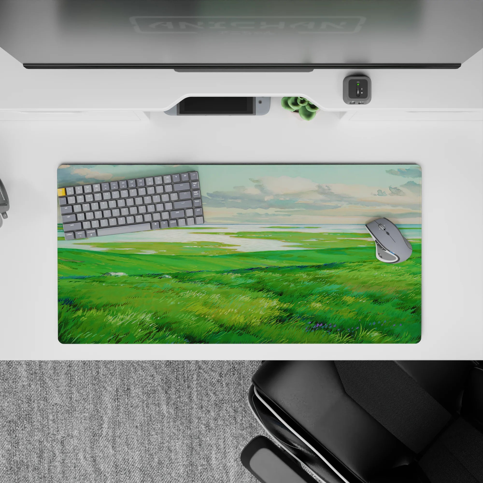 Fantasy Landscapes Deskmat | Mousepad | Deskpad - Tranquil Meadows