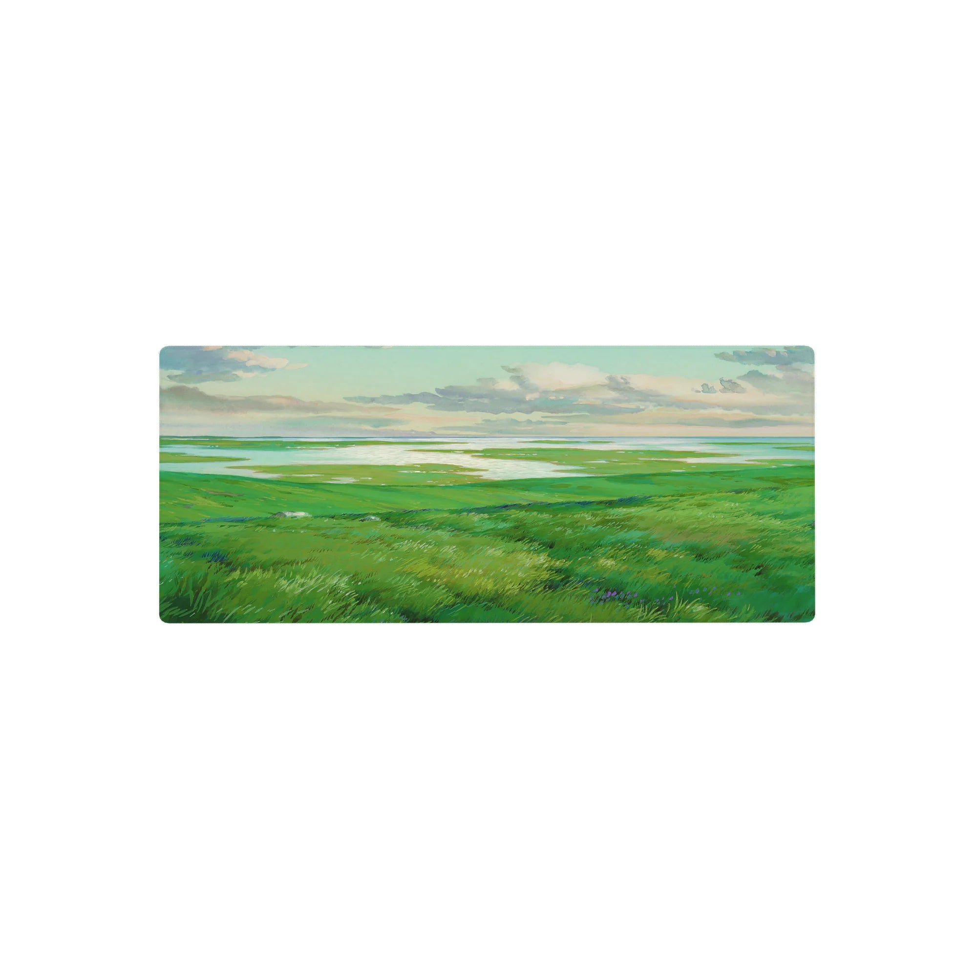 Fantasy Landscapes Deskmat | Mousepad | Deskpad - Tranquil Meadows