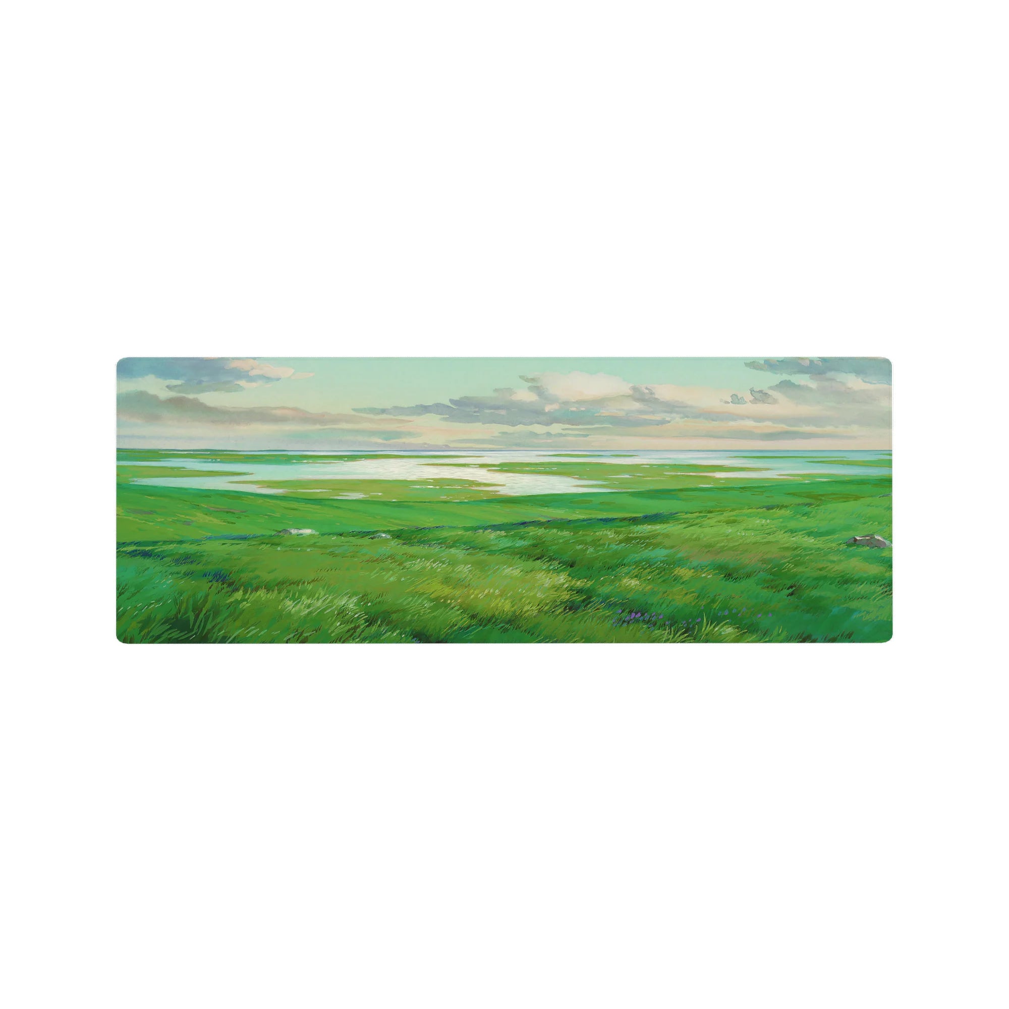 Fantasy Landscapes Deskmat | Mousepad | Deskpad - Tranquil Meadows