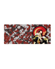 Bleach - Anime Mouse Pad and Desk Pad - Crimson Camouflage Kyōraku - AniChan