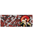 Bleach - Anime Mouse Pad and Desk Pad - Crimson Camouflage Kyōraku - AniChan