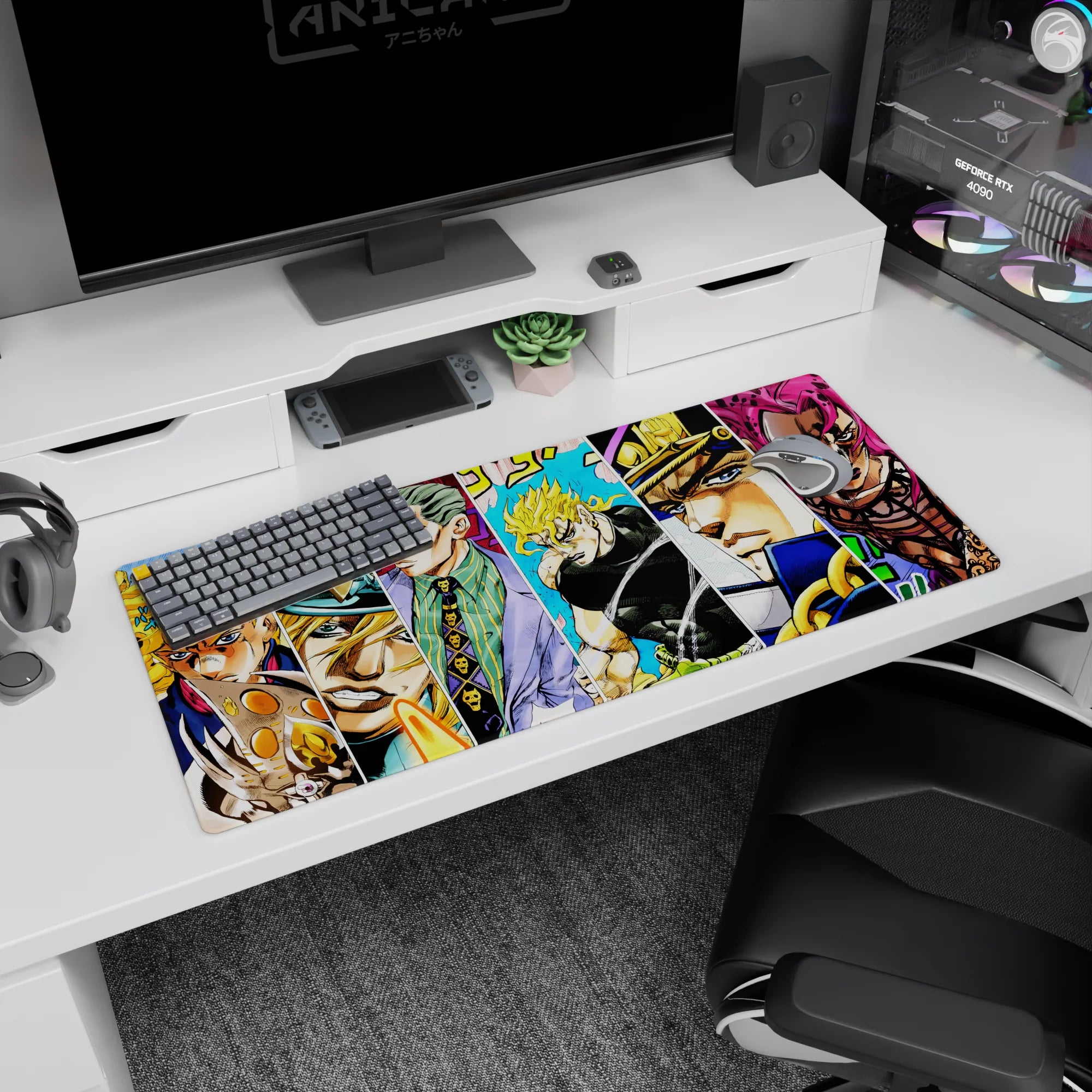 JoJo Deskmat | Mousepad | Deskpad - Villain Lineup - AniChan