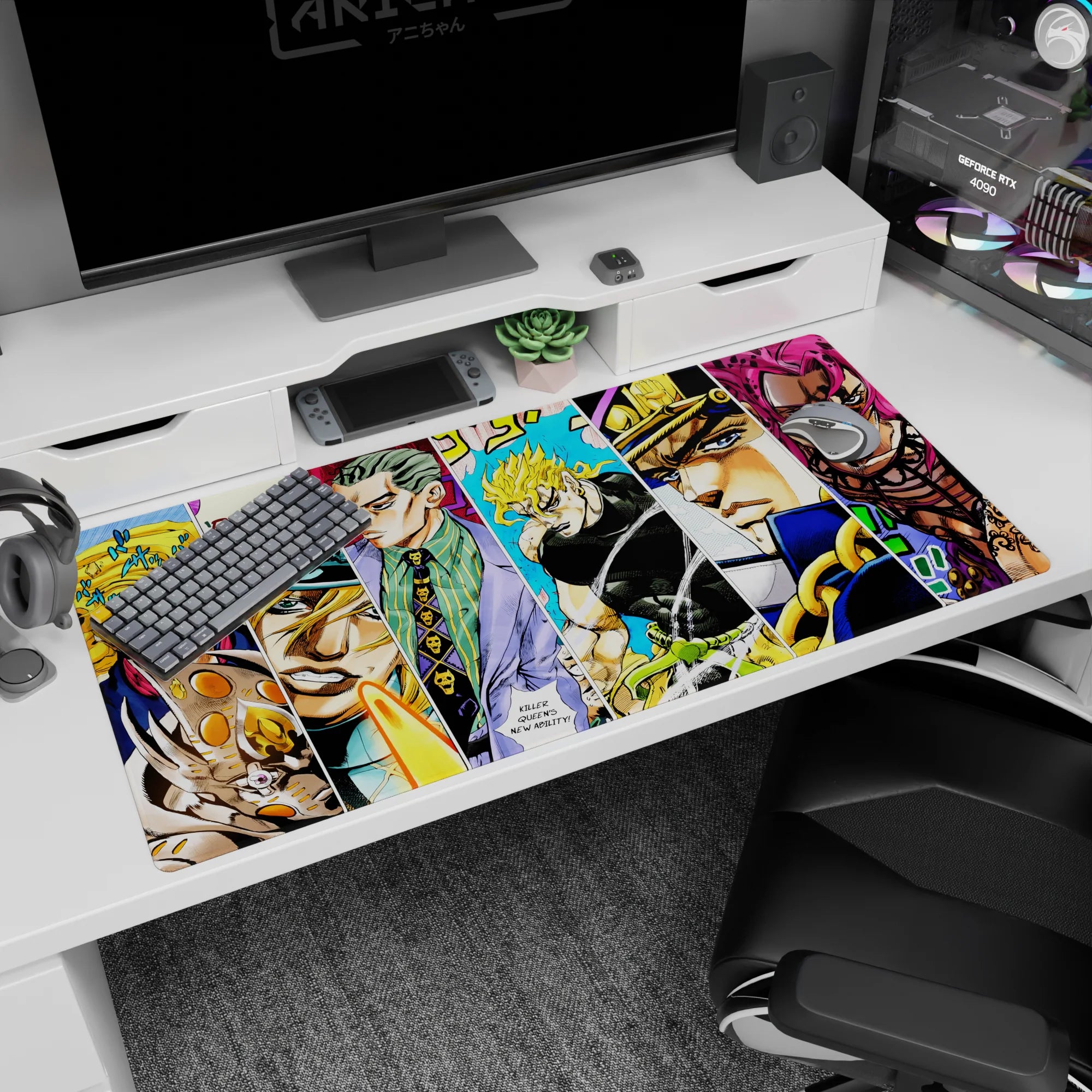 JoJo Deskmat | Mousepad | Deskpad - Villain Lineup - AniChan