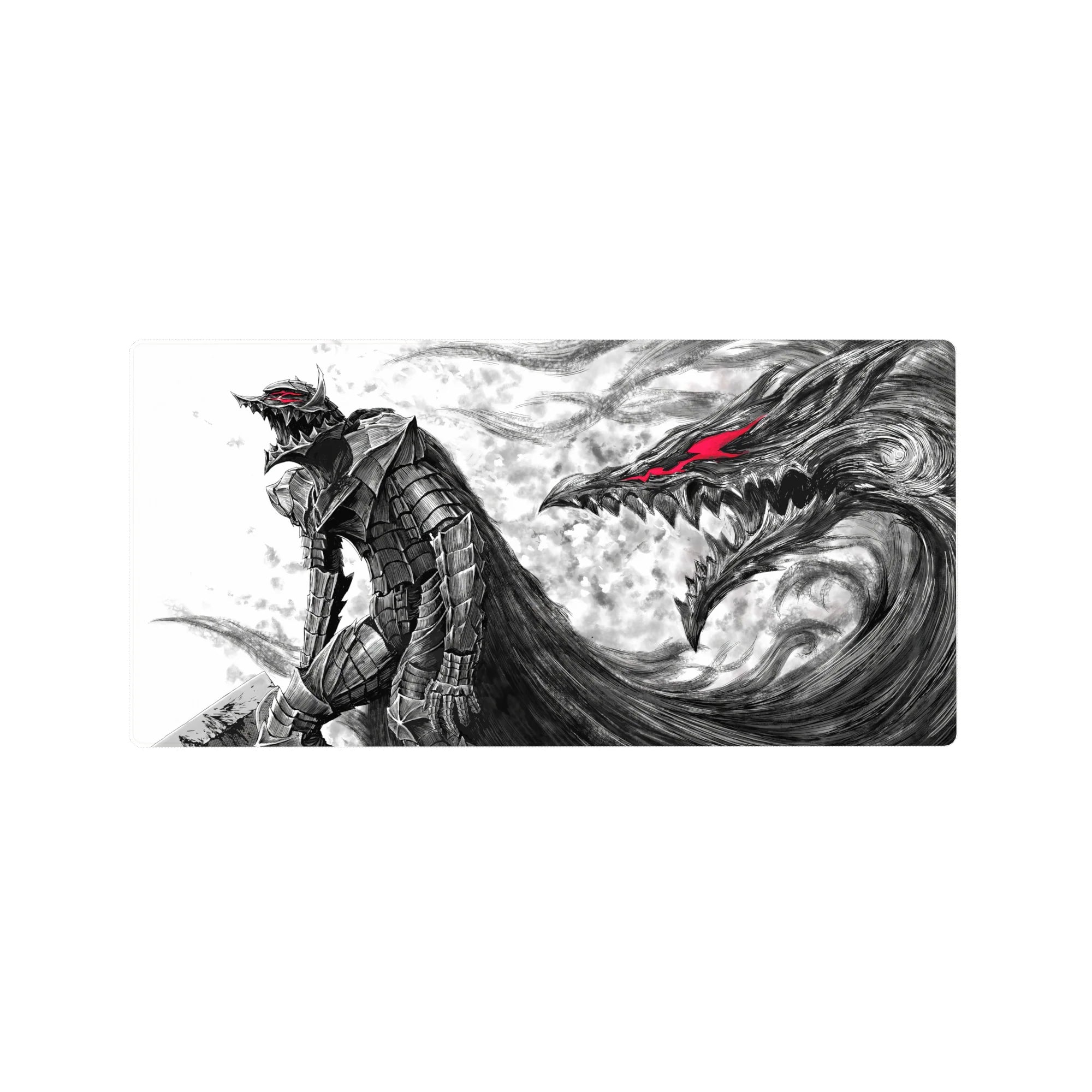 Berserk Deskmat | Mousepad | Deskpad - Berserker&#39;s Wrath - AniChan