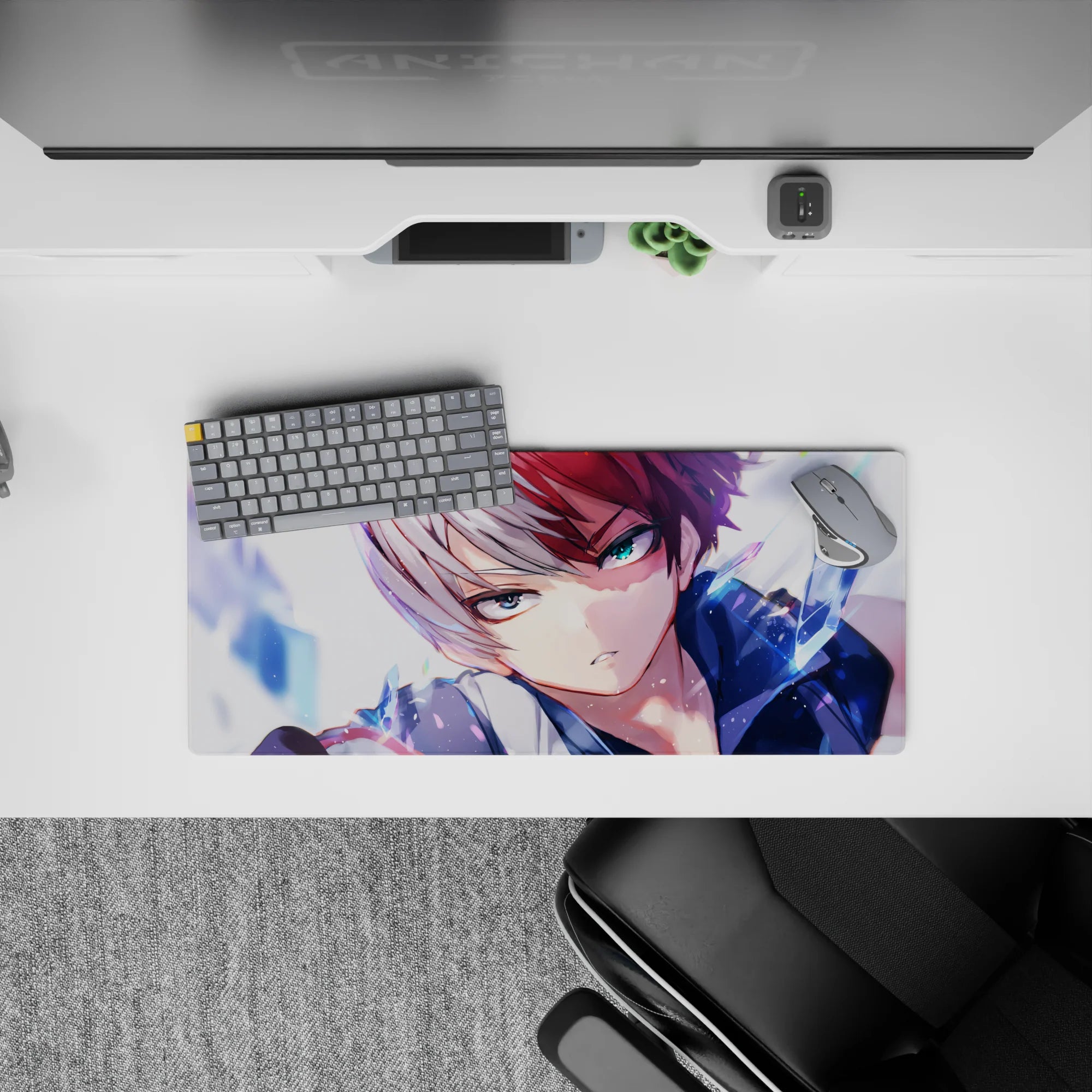 My Hero Academia Deskmat | Mousepad | Deskpad - Frozen Resolve - AniChan