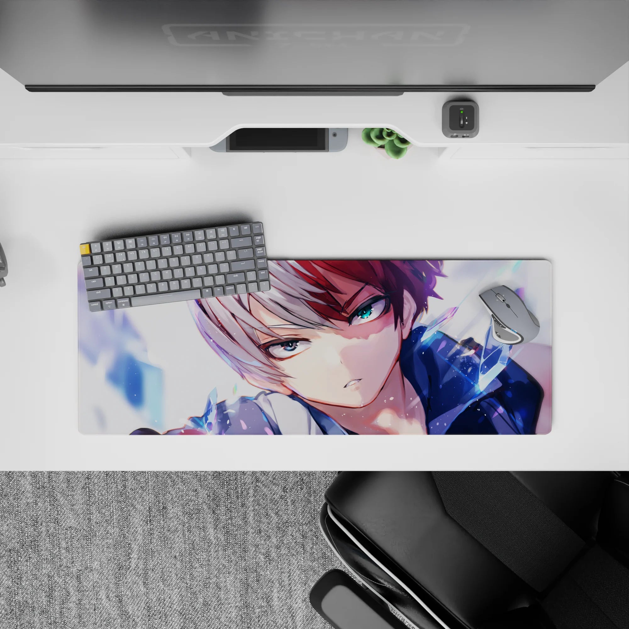 My Hero Academia Deskmat | Mousepad | Deskpad - Frozen Resolve - AniChan