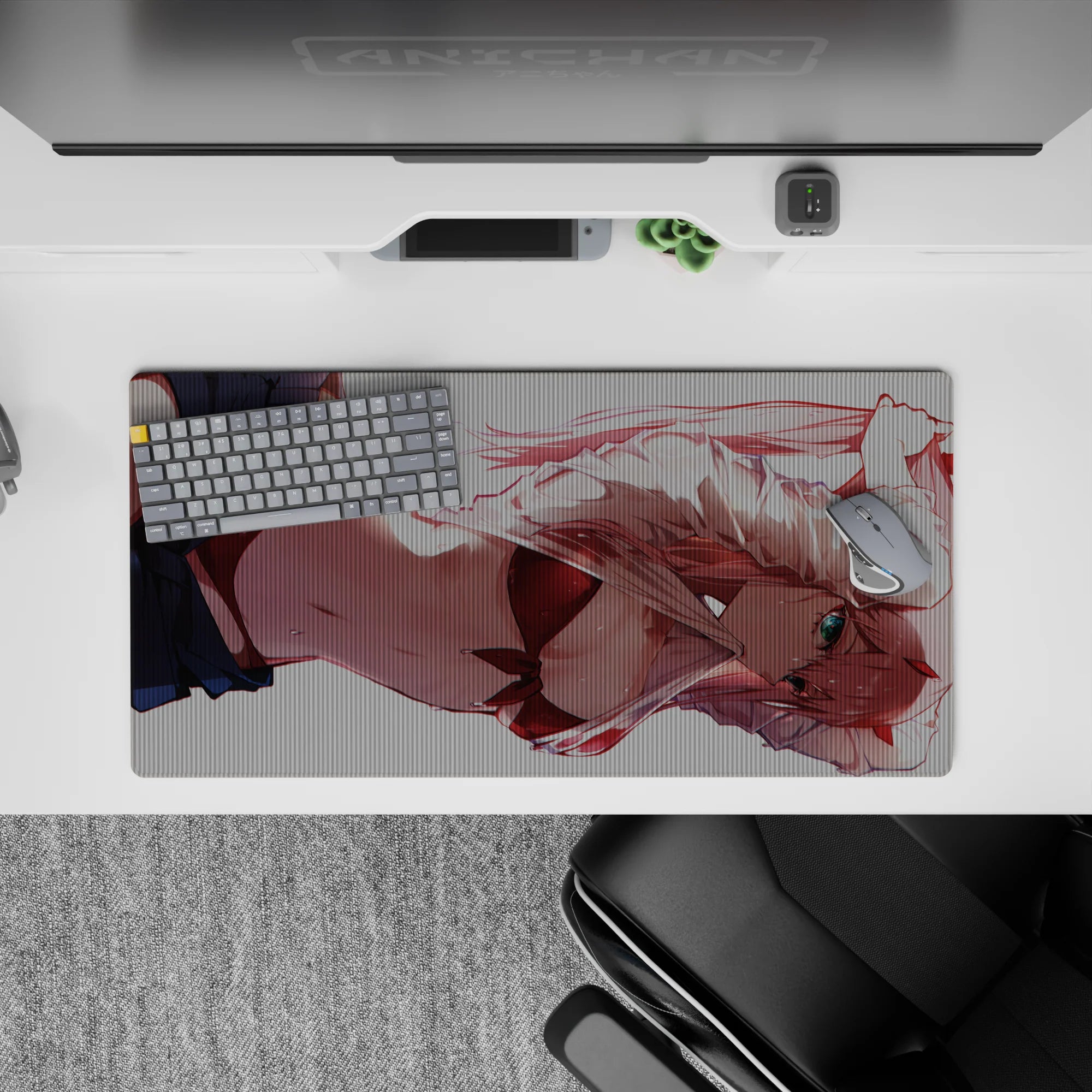 Darling In The Franxx - Anime Mouse Pad and Desk Pad - Crimson Temptation